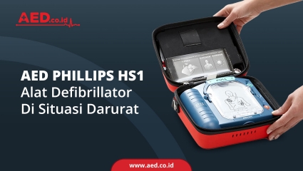 AED PHILLIPS HS1 Alat Defibrillator Di Situasi Darurat 