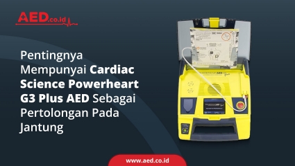 Pentingnya Mempunyai Cardiac Science Powerheart G3 Plus AED Sebagai Pertolongan Pada Jantung 