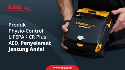 Produk Physio-Control LIFEPAK CR Plus AED, Penyelamat Jantung Anda! 
