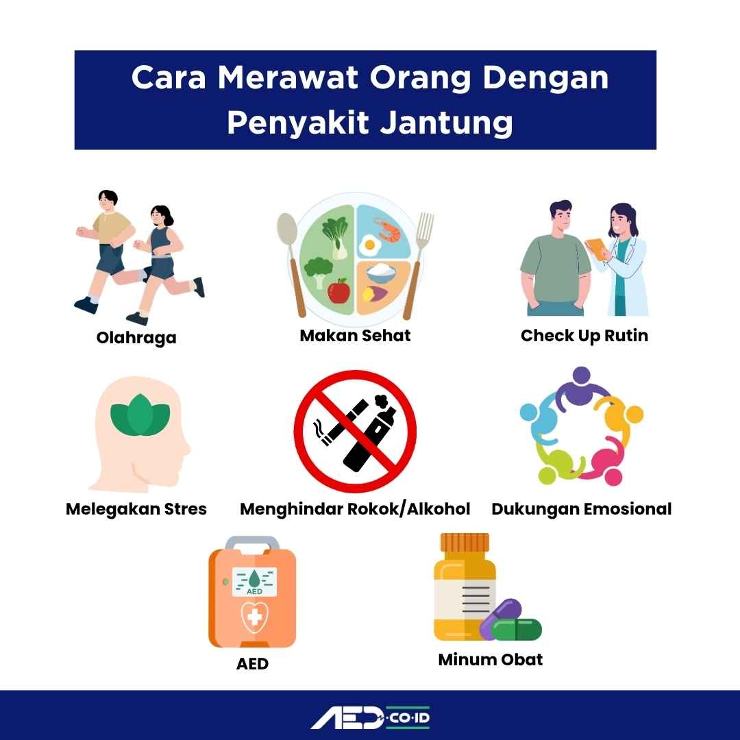 Cara merawat orang dengan sakit jantung